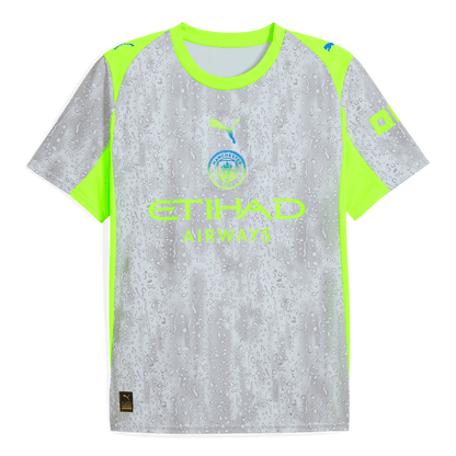 Manchester City Third Maillot Kit 2025/26 Gris