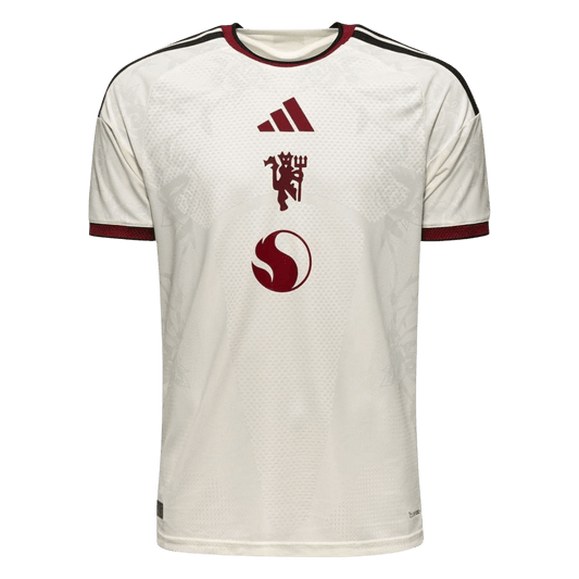 Manchester United Third Maillot 2026/27 Blanc Joueur