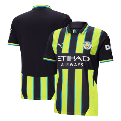 Manchester City Extérieur Maillot 2024/25 Grande Taille