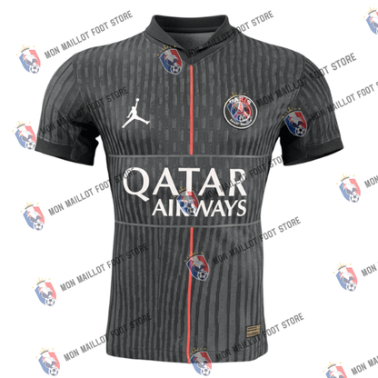 Vierde shirt 2025/26 Zwart Speler