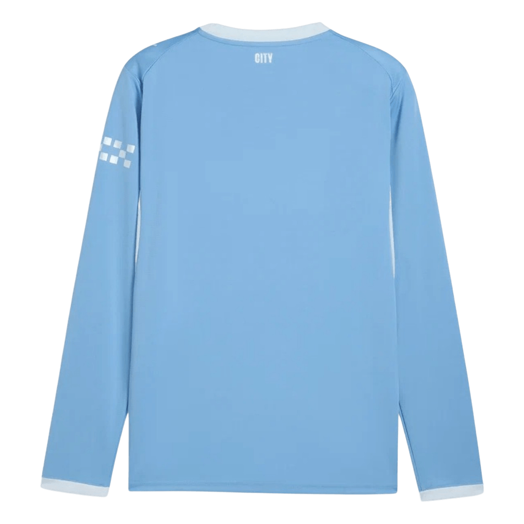 Manchester City Domicile Maillot Manches Longues 2026/27 Bleu