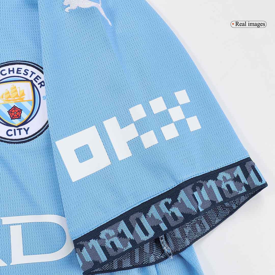 Manchester City Domicile Maillot Kit 2024/25 - Super
