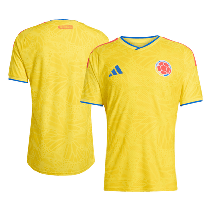 Colombie Domicile Maillot Coupe du Monde 2026 Jaune Joueur