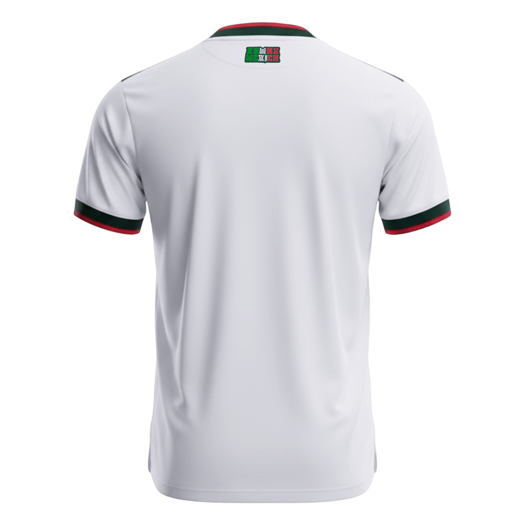 Mexique Extérieur Maillot Coupe du Monde 2026 Blanc Grande Taille