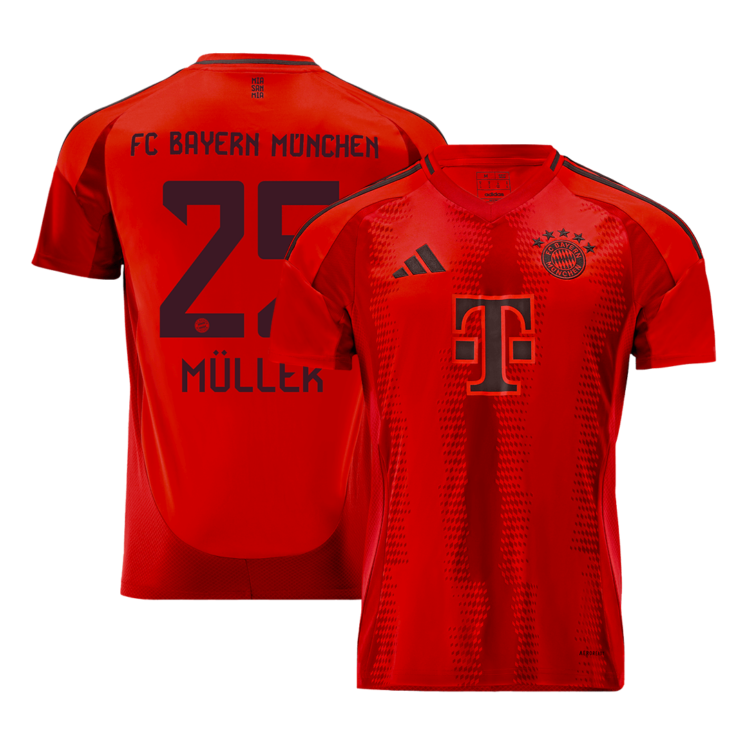 MÜLLER #25 Bayern Munich Domicile Maillot 2024/25 - Super