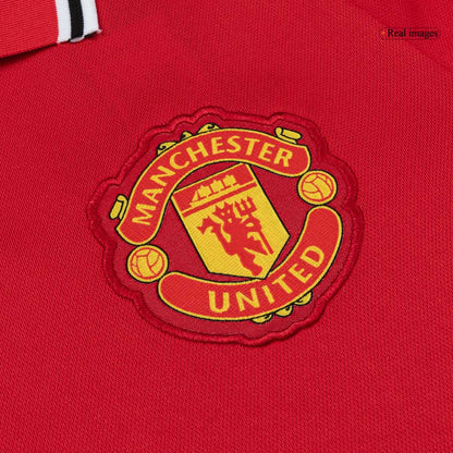 B.FERNANDES #8 Manchester United Domicile Maillot 2026/27 Rouge - UCL