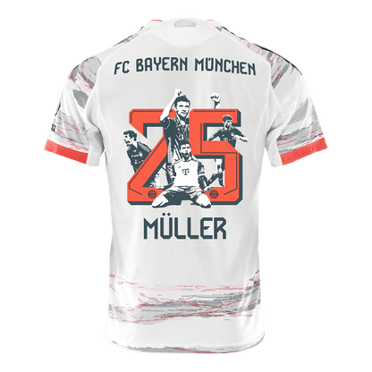 MÜLLER Speciaal #25 München Uitshirt 2025/26 Wit Speler
