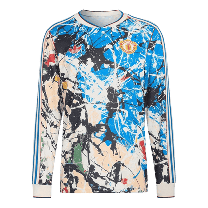 Manchester United Thuisshirt Lange Mouwen 2025/26 Blauw