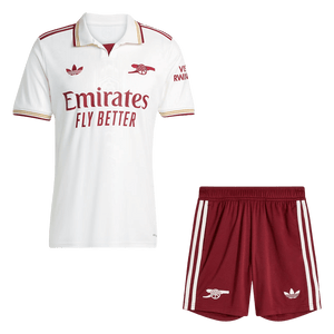 Arsenal Third Maillot Kit 2025/26 Blanc