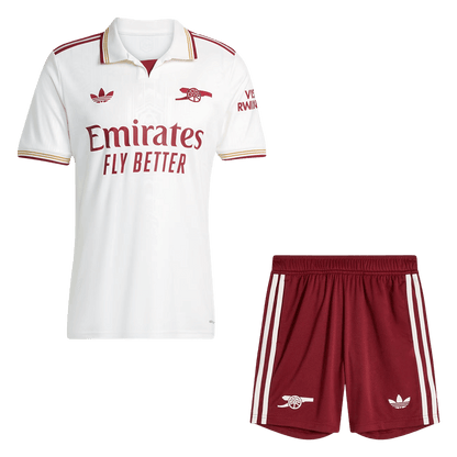 Arsenal Third Maillot Kit 2025/26 Blanc