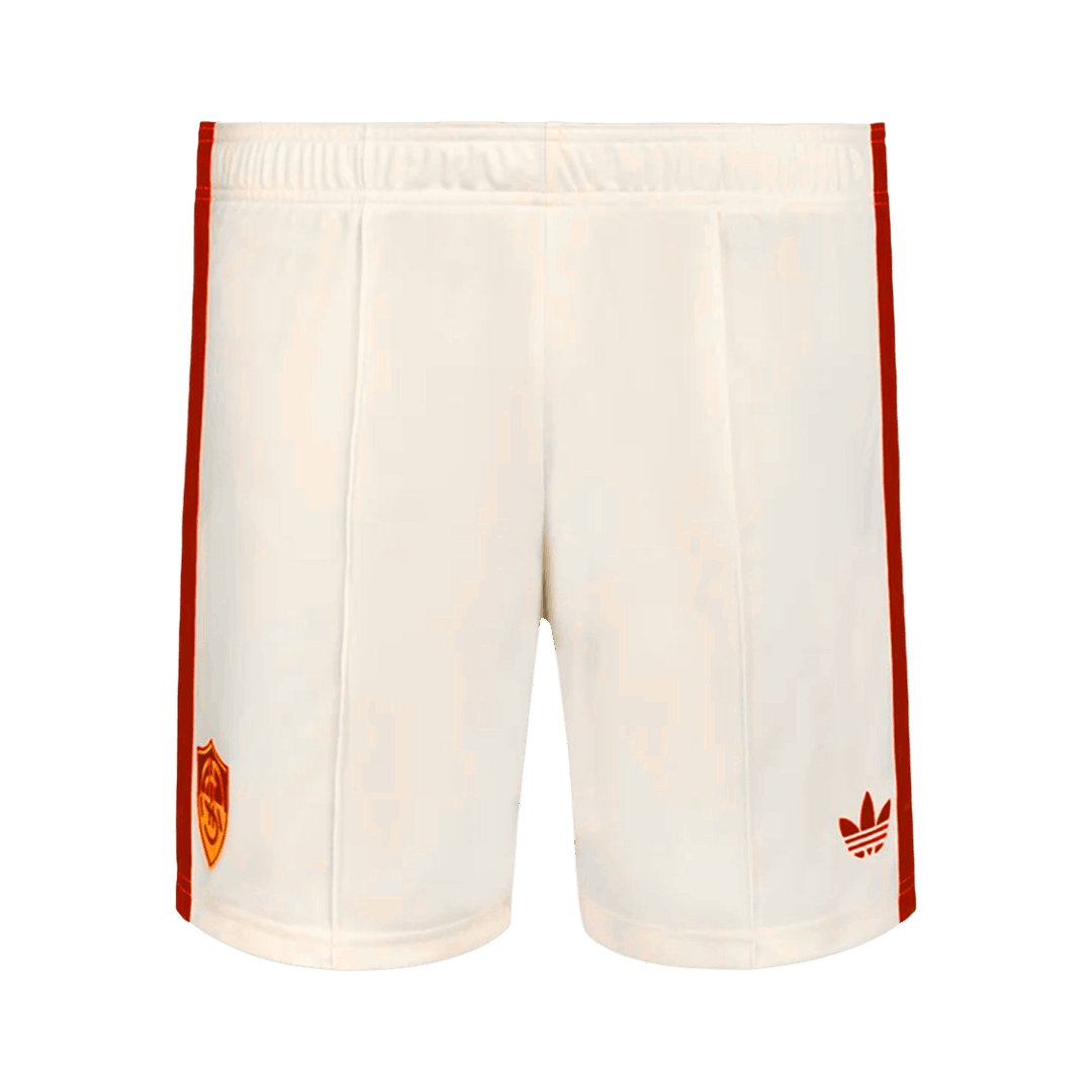 Roma Extérieur Short 2026/27 Blanc