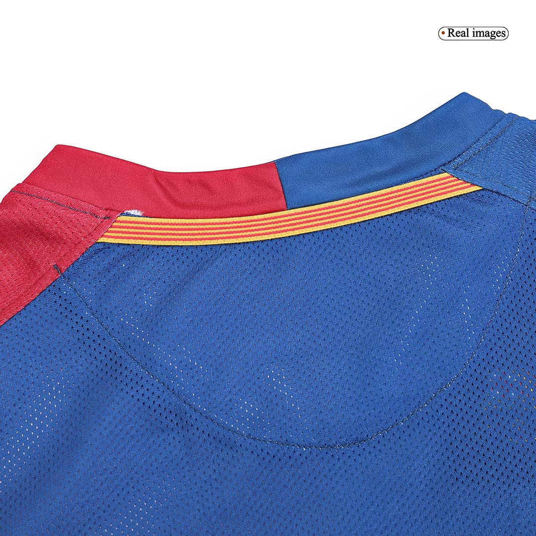 Vintage MESSI #30 Barcelone Domicile Maillot Manches Longues 2008/09 - UCL Final