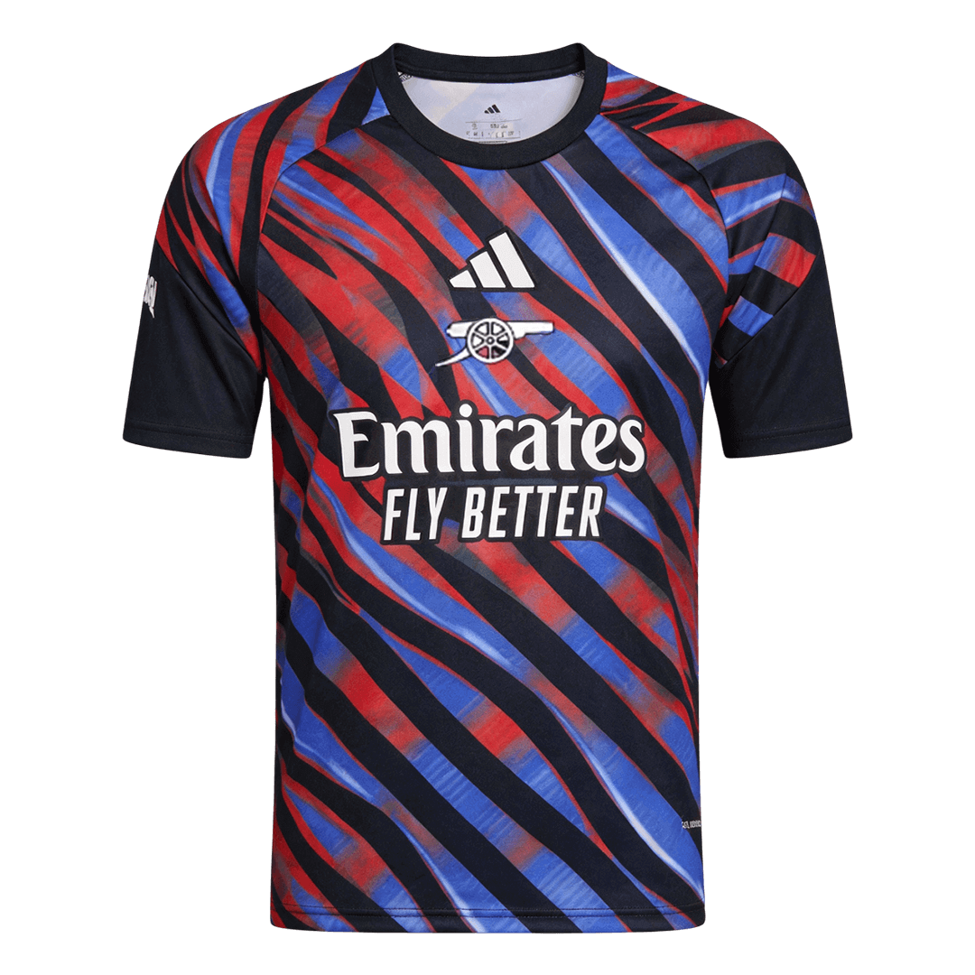 Arsenal Pre-Match Thuisshirt 2025/26 Blauw&Rood