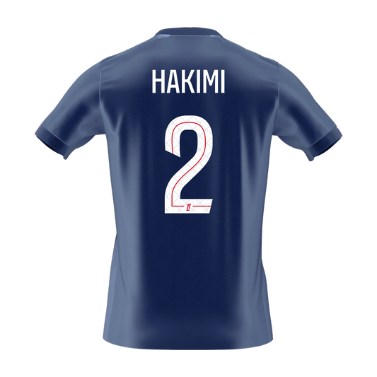 VITINHA #17 Les Paris Domicile Maillot 2025/26 Bleu marine - Super