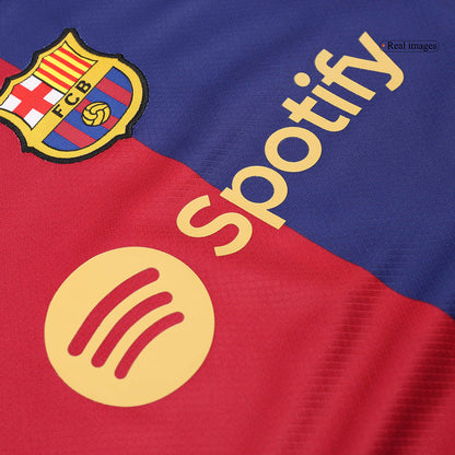 Barcelone Domicile Maillot Kit 2024/25 Enfant - Mon Maillot Foot Store