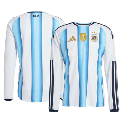 Argentine Domicile Maillot Manches Longues - Coupe du Monde 2026 Blue&White