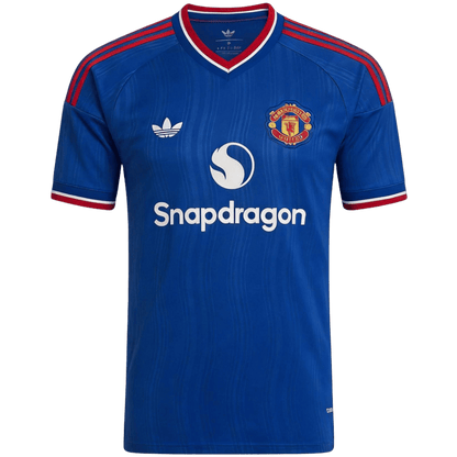 B. FERNANDES #8 Manchester United Extérieur Maillot 2026/27 Bleu - UCL