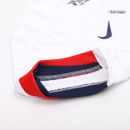 Paris Extérieur Blanc Maillot 2024/25 Authentique Grande Taille