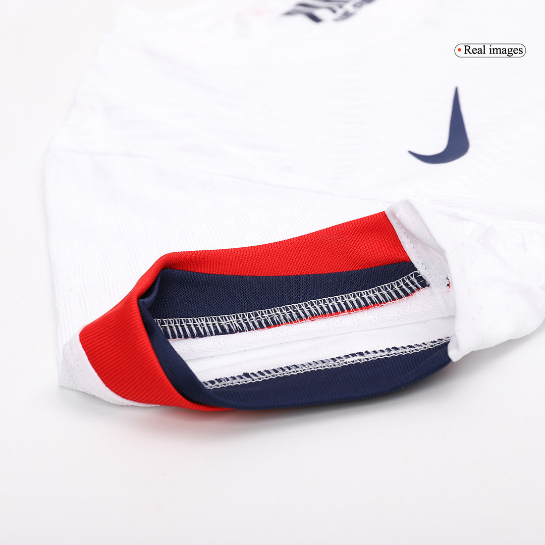Paris Saint-Germain Extérieur Blanc Maillot 2024/25 Authentique Grande Taille