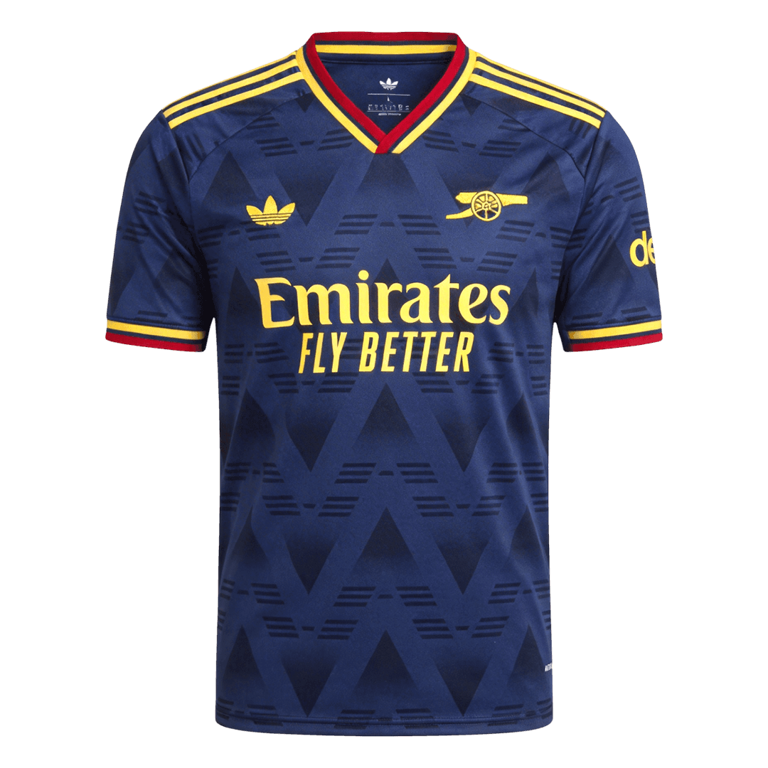 ØDEGAARD #8 Arsenal Extérieur Maillot 2026/27 Bleu marine Joueur - UCL