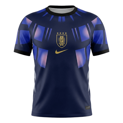 Uruguay Extérieur Maillot - Coupe du Monde 2026 Bleu marine
