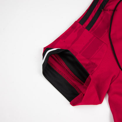 MOUNT #7 Manchester United Domicile Maillot 2025/26 Rouge - Super