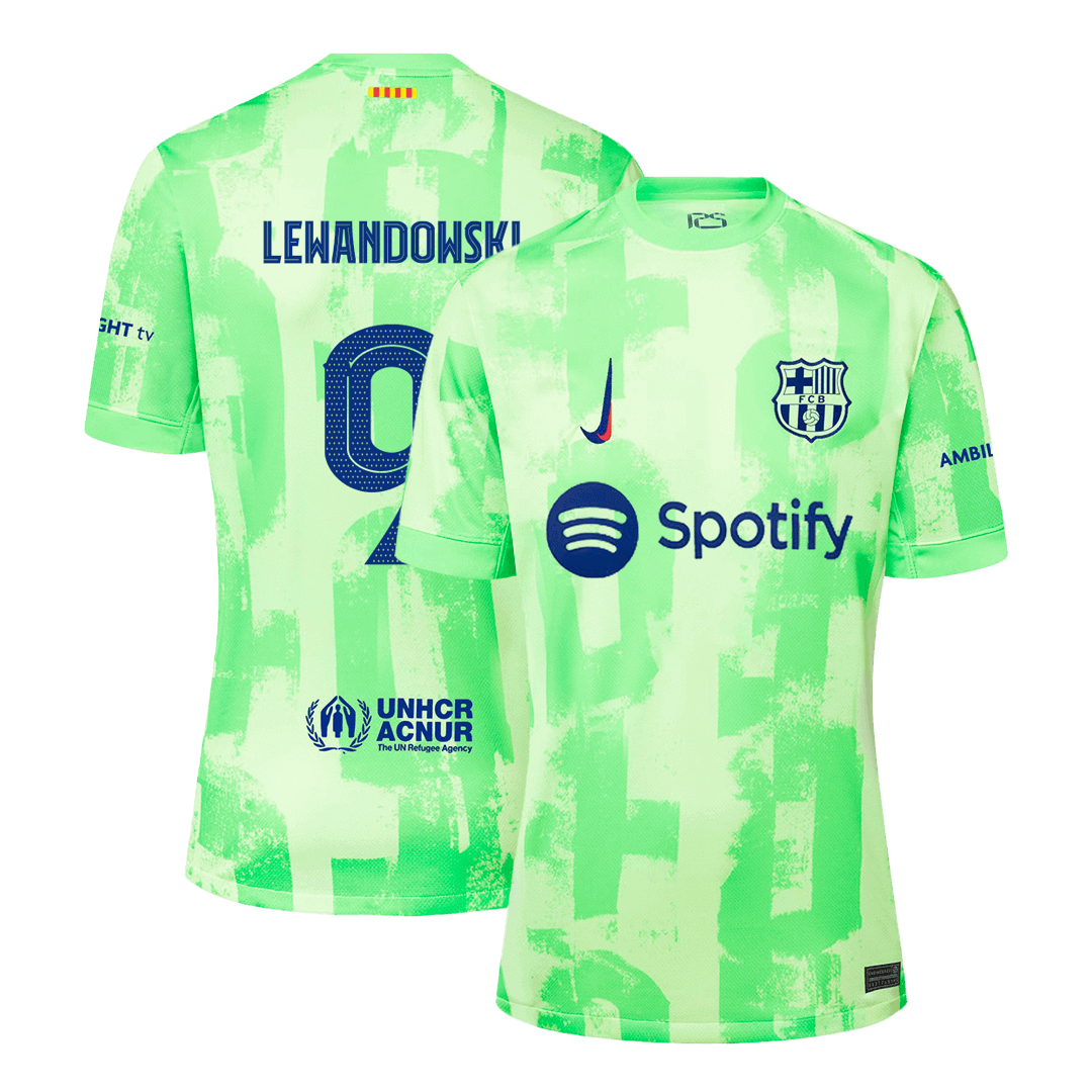 LEWANDOWSKI #9 Barcelone Third Maillot 2024/25 UCL - Super - Mon Maillot Foot Store