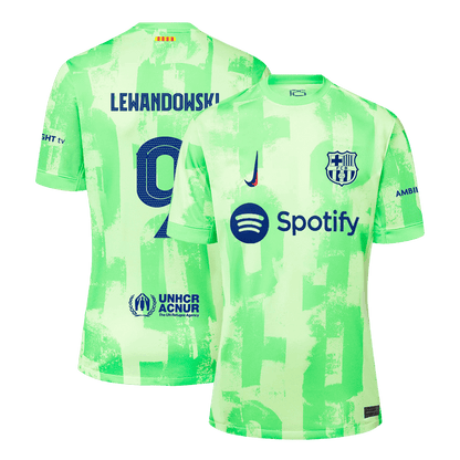 LEWANDOWSKI #9 Barcelone Third Maillot 2024/25 UCL - Super - Mon Maillot Foot Store