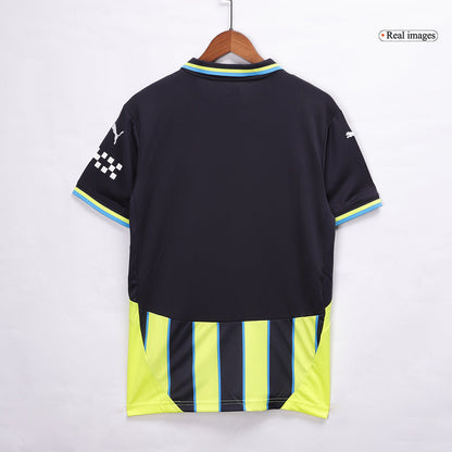 Manchester City Extérieur Maillot 2024/25 Grande Taille