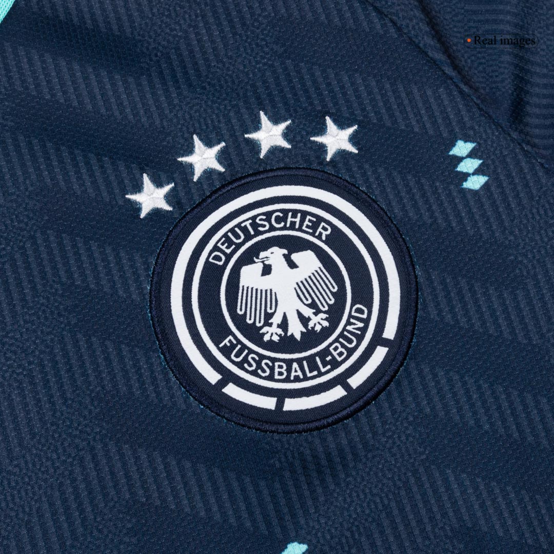 WIRTZ #17 Duitsland Uitshirt - Wereldkampioenschap 2026 Marineblauw