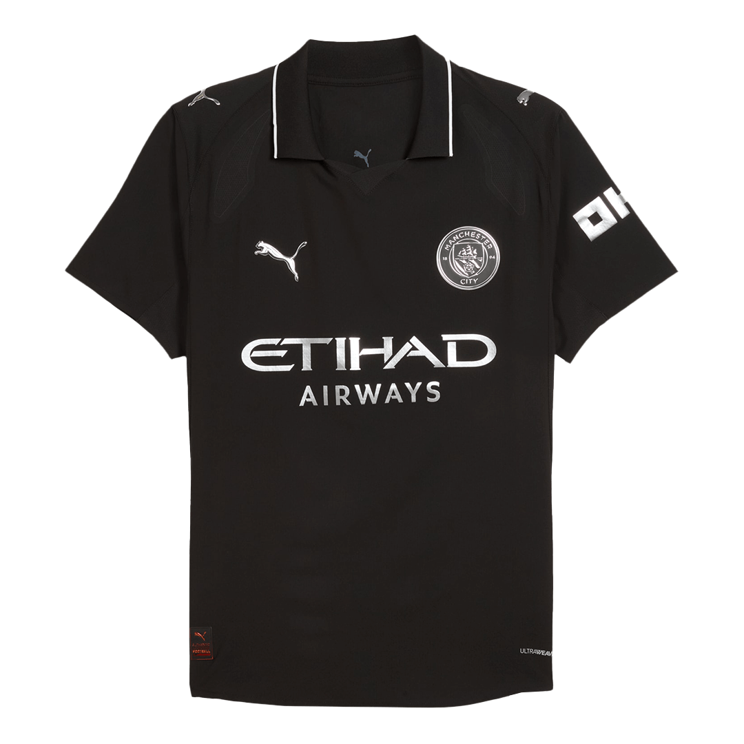 Manchester City Extérieur Maillot 2025/26 Authentique