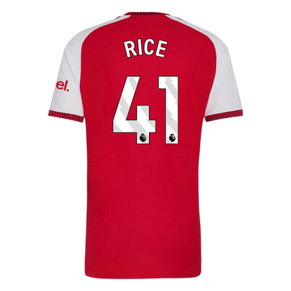 RICE #41 Arsenal Domicile Maillot 2026/27 Rouge Joueur