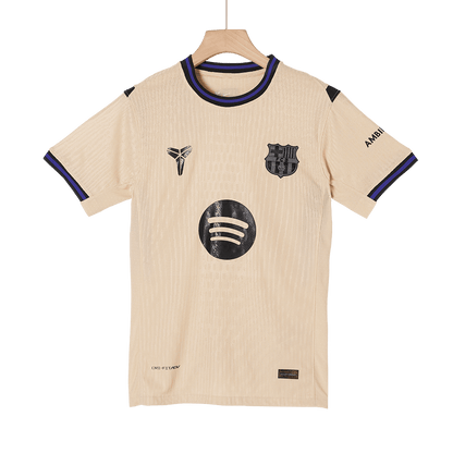 LAMINE YAMAL #10 Barcelone Extérieur Maillot 2025/26 Jaune Authentique - UCL