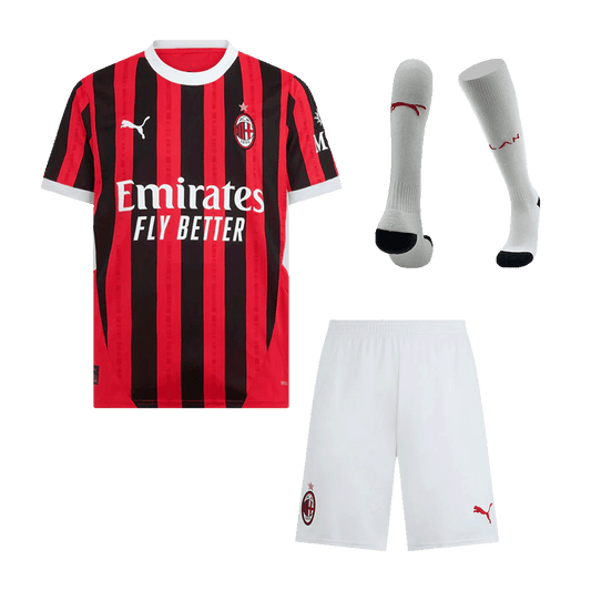 Milan AC Domicile Maillot Kit 2024/25 - Mon Maillot Foot Store