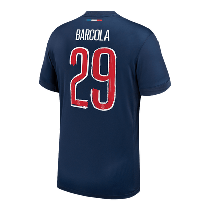 BARCOLA #29 Paris Saint-Germain Domicile Maillot 2024/25 - UCL Grande Taille