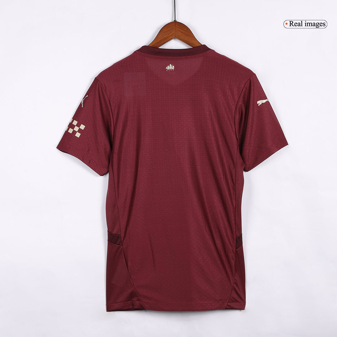 Manchester City Third Maillot 2024/25 Authentique Grande Taille