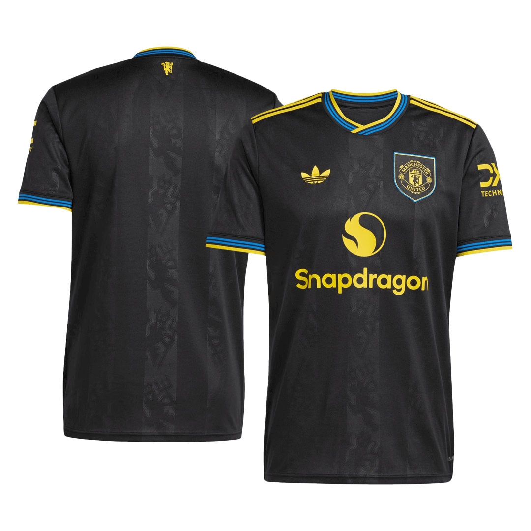 Manchester United Third Maillot 2025/26 Noir