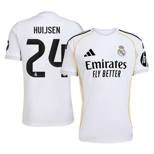 HUIJSEN #24 Real Madrid Domicile Maillot 2025/26