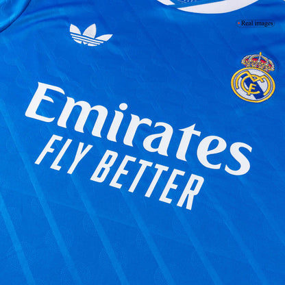 MBAPPÉ #10 Real Madrid Third Maillot 2025/26 Bleu