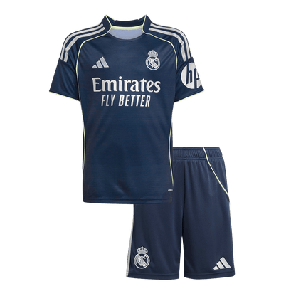 Real Madrid Extérieur Maillot Kit 2025/26 Enfant