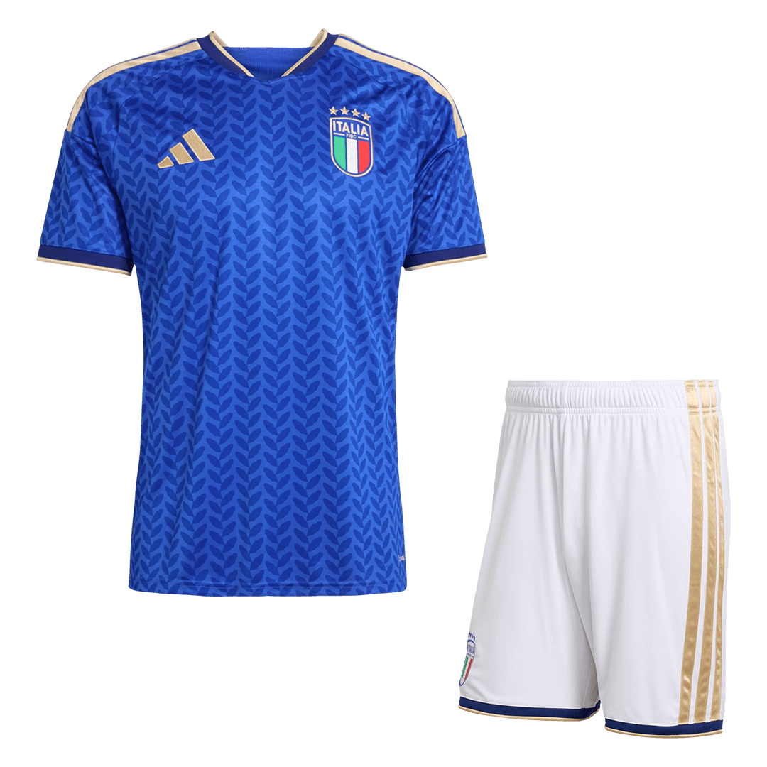 Italie Domicile Maillot Kit Coupe du Monde 2026 Bleu