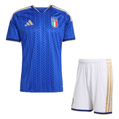 Italie Domicile Maillot Kit Coupe du Monde 2026 Bleu