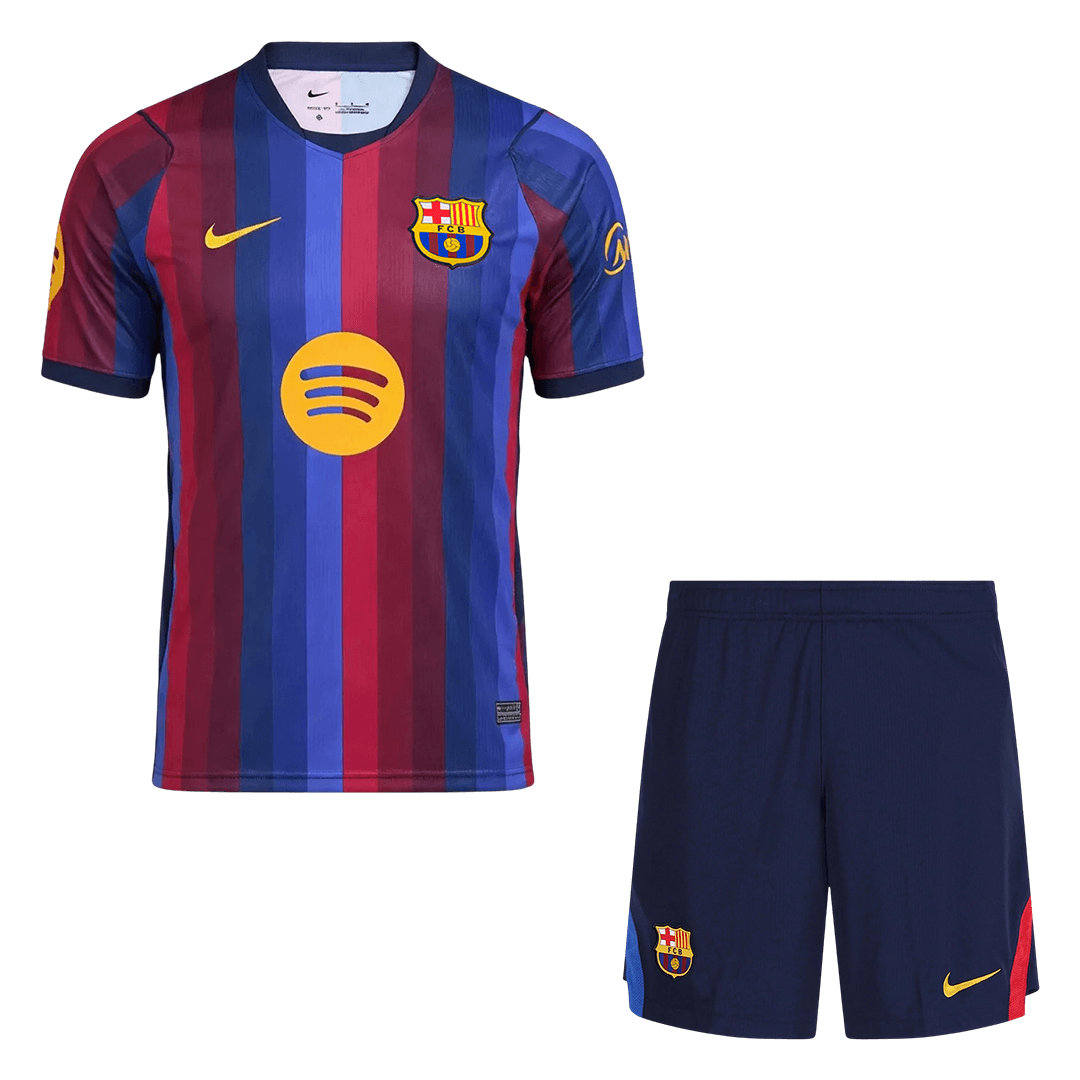 Barcelone Domicile Maillot Kit 2026/27 Rouge&Bleu - Super