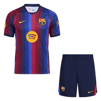 Barcelone Domicile Maillot Kit 2026/27 Rouge&Bleu - Super