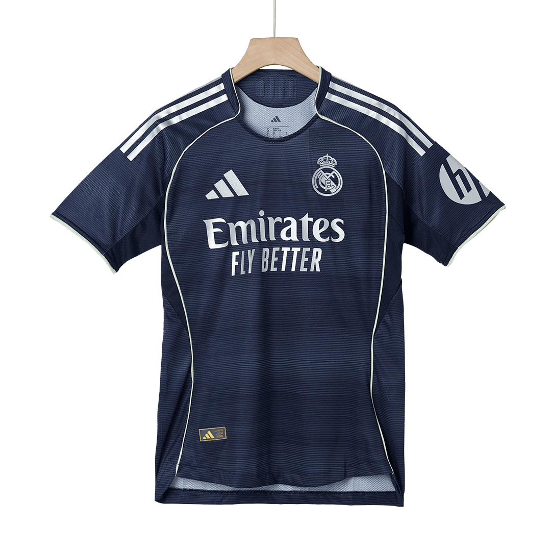 F.MENDY #23 Real Madrid Extérieur Maillot 2025/26 Bleu marine Authentique