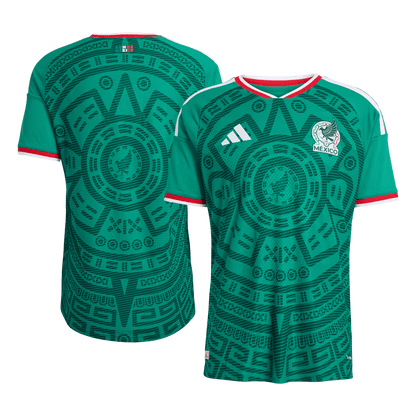 Mexique Domicile Maillot Coupe du Monde 2026 Vert Joueur Grande Taille
