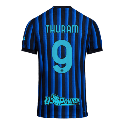 THURAM #9 Inter Milan Domicile Maillot 2025/26 Blue&Black Authentique