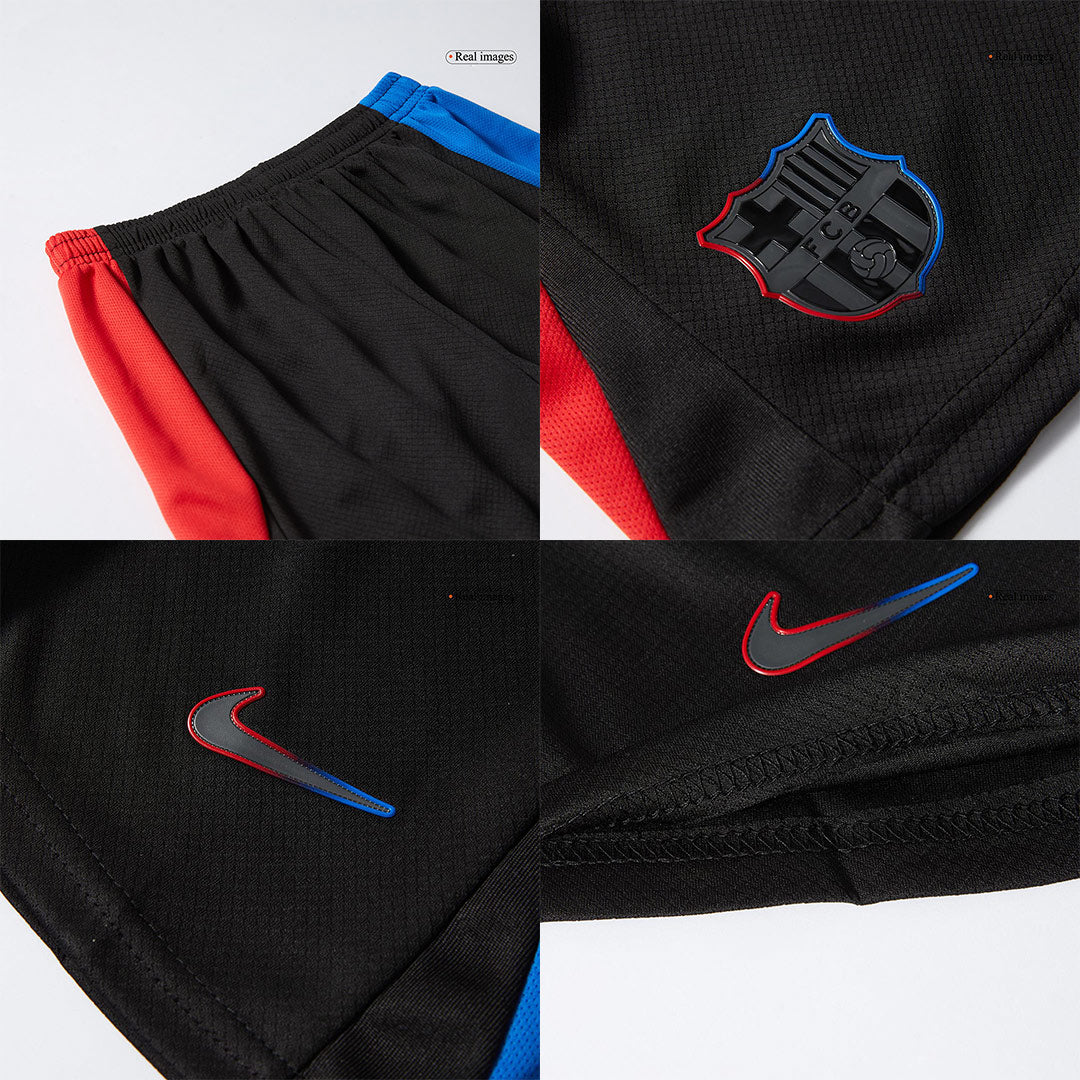 Barcelone Extérieur Maillot Kit 2024/25 - Spotify Logo Without Text Junior - Mon Maillot Foot Store