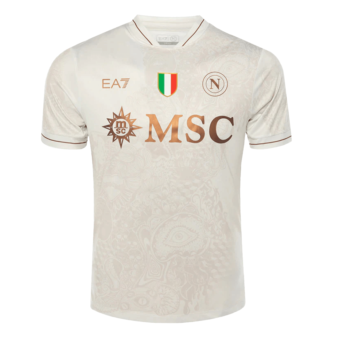 Napoli Extérieur Maillot 2025/26 Grande Taille