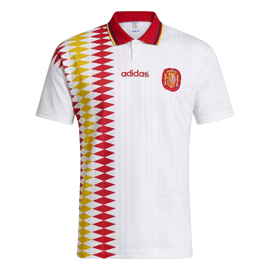 Retro Spanje Uit Thuisshirt 1994 Wit